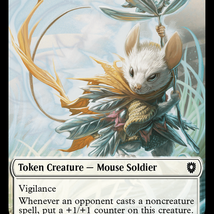Steelburr Champion [Bloomburrow Commander Tokens]