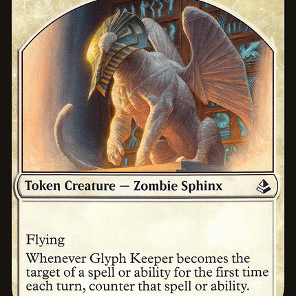 Glyph Keeper [Amonkhet Tokens] Foil