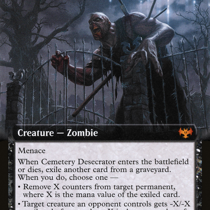 Cemetery Desecrator (Extended Art) [Innistrad: Crimson Vow]
