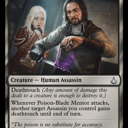 Poison-Blade Mentor [Assassin's Creed]