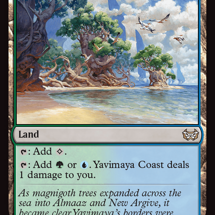 Yavimaya Coast [Duskmourn: House of Horror Commander]