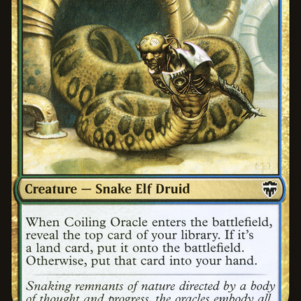 Coiling Oracle [Commander Legends] Foil