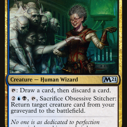 Obsessive Stitcher [Core Set 2021]