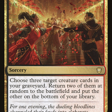 Sinister Waltz [Crimson Vow Commander]