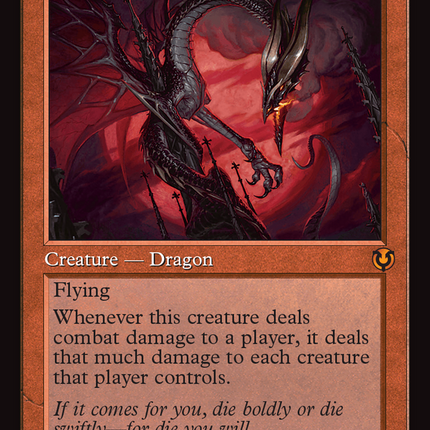 Balefire Dragon (Retro Frame) [Innistrad Remastered]