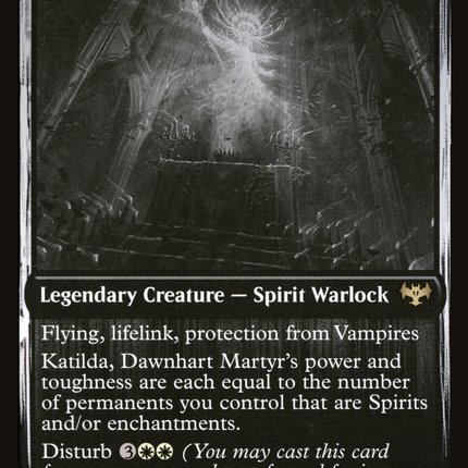 Katilda, Dawnhart Martyr // Katilda's Rising Dawn [Innistrad: Double Feature]