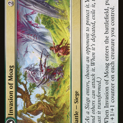 Invasion of Moag // Bloomwielder Dryads [March of the Machine]