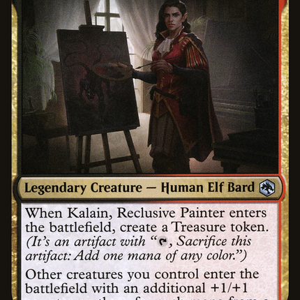 Kalain, Reclusive Painter [Adventures in the Forgotten Realms]