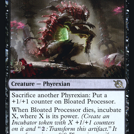 Bloated Processor [March of the Machine Promos] Prerelease Foil