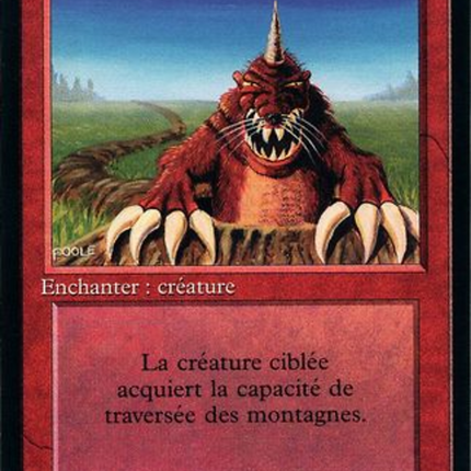 Burrowing - Fouisseur  [Foreign Black Border]