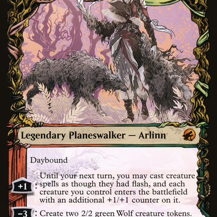 Arlinn, the Pack's Hope // Arlinn, the Moon's Fury (Showcase) [Innistrad: Midnight Hunt]