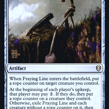 Fraying Line [Battle for Baldur's Gate Promos] Prerelease Foil