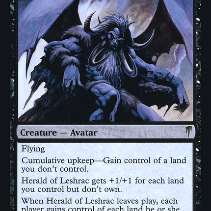 Herald of Leshrac [The List] Foil