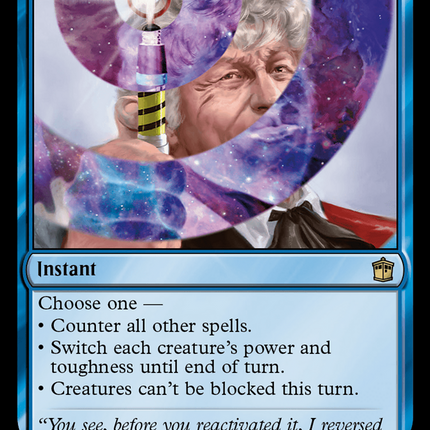 Reverse the Polarity [Doctor Who] Surge Foil