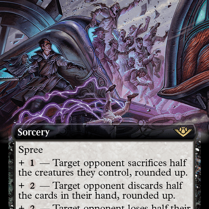 Rush of Dread (Extended Art) [Outlaws of Thunder Junction] Foil