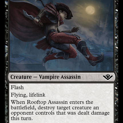 Rooftop Assassin [Outlaws of Thunder Junction] Foil