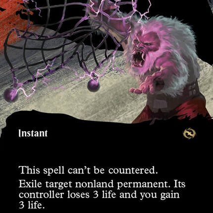 Inevitable Defeat (Borderless) [Tarkir: Dragonstorm]