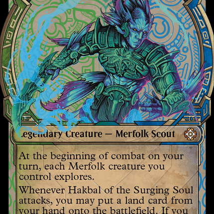 Hakbal of the Surging Soul (Showcase) [The Lost Caverns of Ixalan Commander]