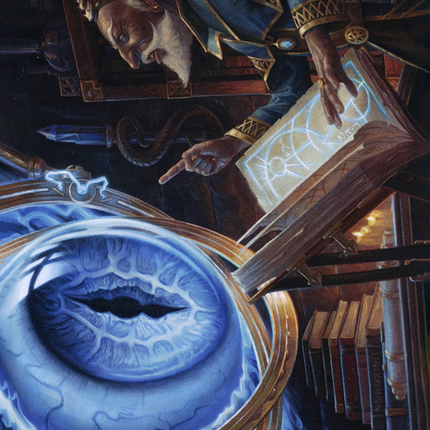 Contact Other Plane // Contact Other Plane (Borderless) [Adventures in the Forgotten Realms Art Series]