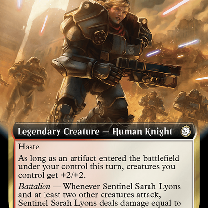 Sentinel Sarah Lyons (Extended Art) [Fallout]