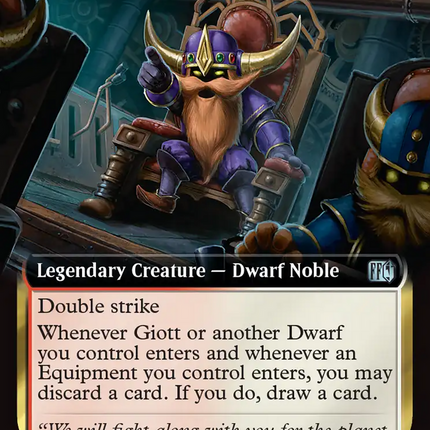 Giott, King of the Dwarves (Extended Art) [FINAL FANTASY] Foil