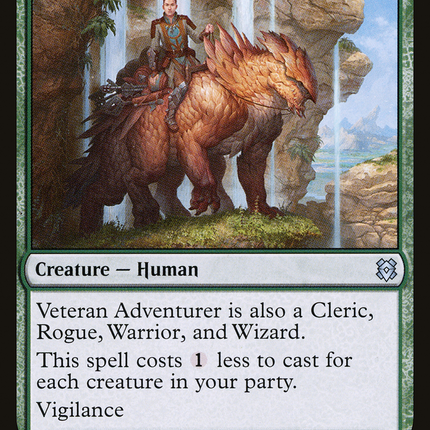 Veteran Adventurer [Zendikar Rising]