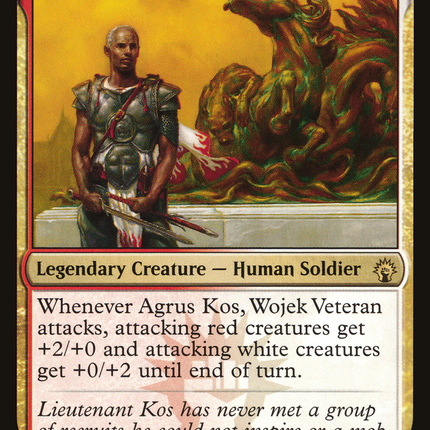 Agrus Kos, Wojek Veteran [GRN Guild Kit]