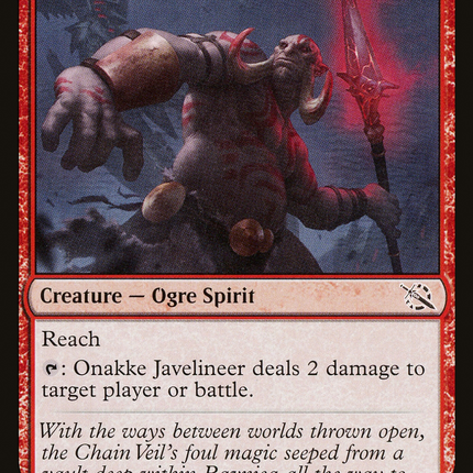 Onakke Javelineer [March of the Machine]