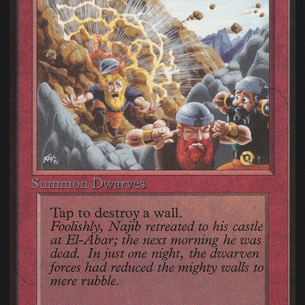 Dwarven Demolition Team [Limited Edition Beta]