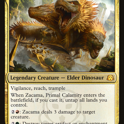 Zacama, Primal Calamity [Judge Gift Cards 2021] Foil