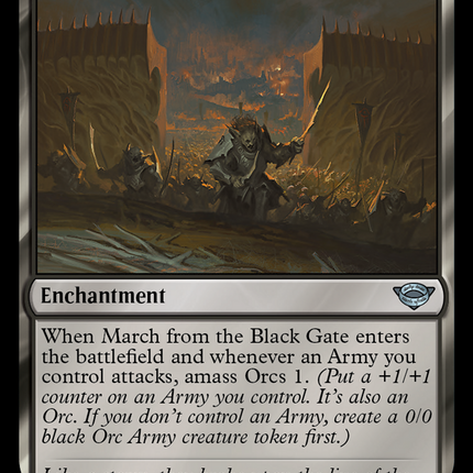 March from the Black Gate [The Lord of the Rings: Tales of Middle-earth]