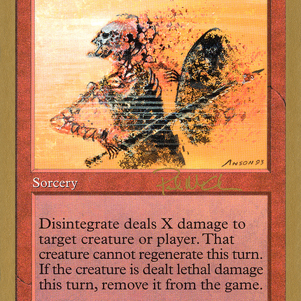 Disintegrate [World Championship Decks 1997]