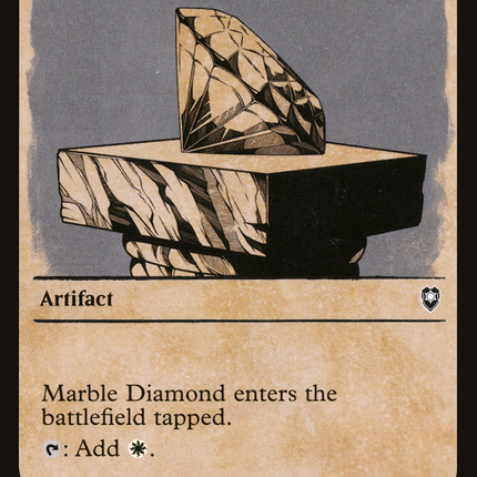 Marble Diamond (Showcase) [Commander Legends: Battle for Baldur's Gate]