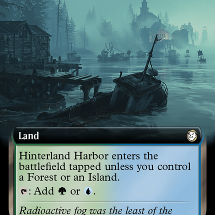 Hinterland Harbor (Extended Art) [Fallout] Surge Foil