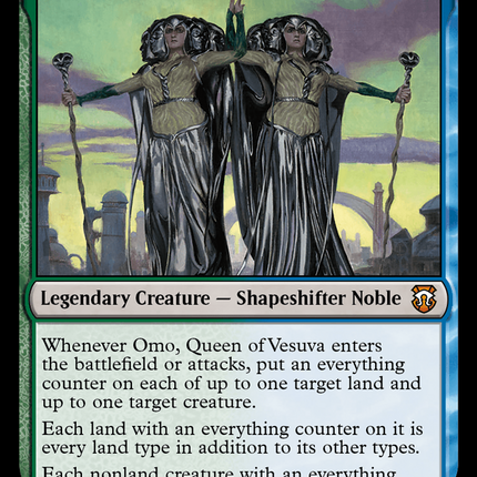Omo, Queen of Vesuva [Modern Horizons 3 Commander] Foil