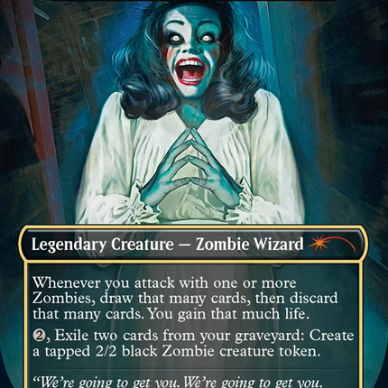 Varina, Lich Queen (Borderless) [Secret Lair Drop]