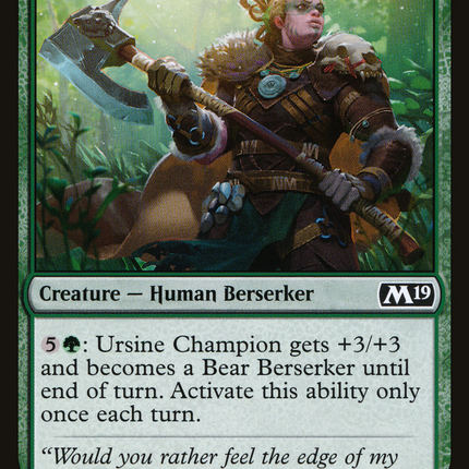 Ursine Champion [Core Set 2019]