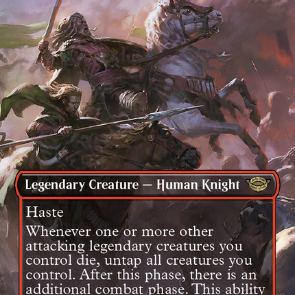 Éomer, Marshal of Rohan (Borderless) [The Lord of the Rings: Tales of Middle-earth]