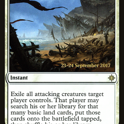 Settle the Wreckage [Ixalan Promos] Prerelease Foil