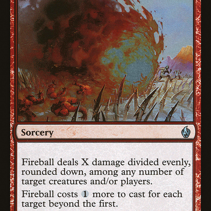 Fireball [Premium Deck Series: Fire and Lightning] Foil