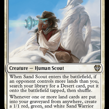 Sand Scout [Outlaws of Thunder Junction Commander]