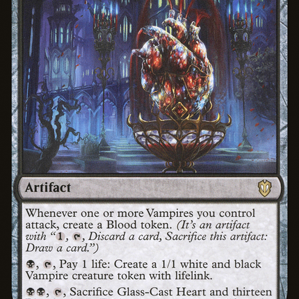 Glass-Cast Heart [Crimson Vow Commander]