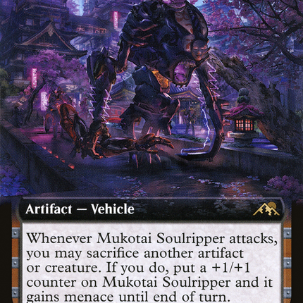 Mukotai Soulripper (Extended Art) [Kamigawa: Neon Dynasty]