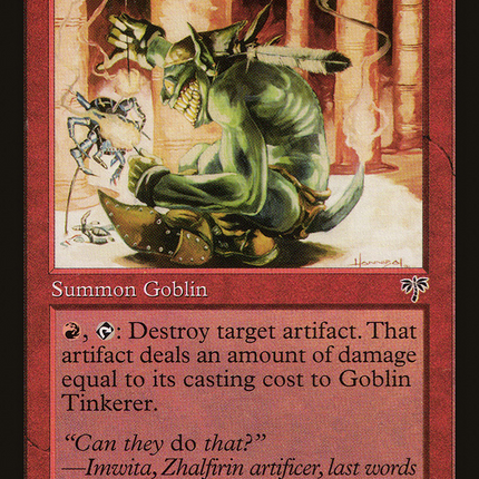 Goblin Tinkerer [Mirage]