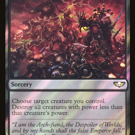 Mandate of Abaddon [Warhammer 40,000 Commander] Surge Foil