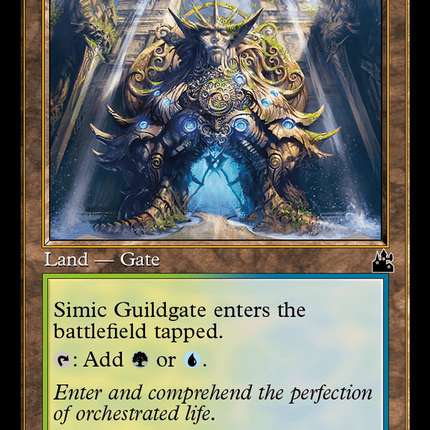 Simic Guildgate (Retro) [Ravnica Remastered]