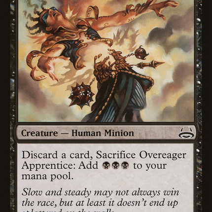 Overeager Apprentice [Duel Decks: Divine vs. Demonic]