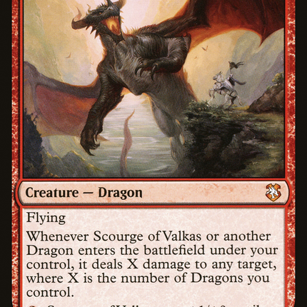 Scourge of Valkas [Forgotten Realms Commander]