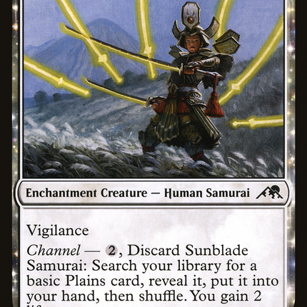 Sunblade Samurai [Kamigawa: Neon Dynasty]