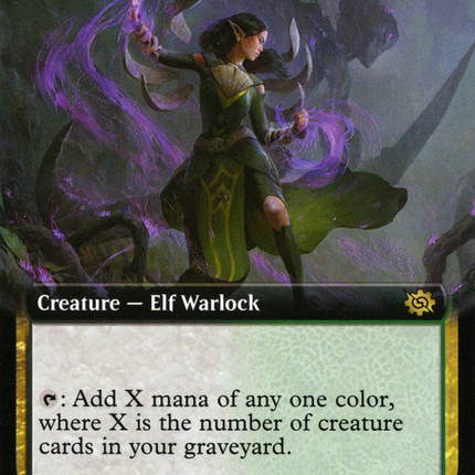 Deathbloom Ritualist (Extended Art) [The Brothers' War]